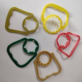 Factory 28mm 30mm All Kinds of Plastic Carry Handle for PET Cola Drinking Water Edible Oil Beverage Bottle