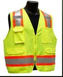 High Visibility Vest Reflective Warning ANSI Class 2 Safety Vest