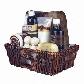Body Wash Soap Puff Spa Kit Bath Gift Set Bath Basket For WomenPopular