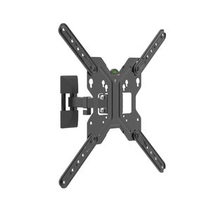 CHARMOUNT Black color 14''-55'' Motion Wall Mount TV Stand Factory Price Cheap Brackets +-15 Tilt TV Mount