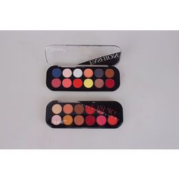 12 colors individual matte & glitter eye shadow palette, Customized Colors and Logos Accepted