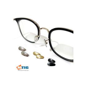 (MTIG) RoHS Titanium glasses nose pads colored black gold silver luxury design professional medical parts KOTRA