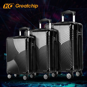 Hand cabin abs trolley custom luggage tag carry-on travelling bags sets suitcases luggage sets