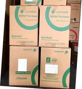 Luyangwool Soluble Fiber Blanket 1300c Biowool Soluble Fiber Sealing Ship Insulation Materials Fireproof Ecological Fiber Blanket for Industrial Furnace