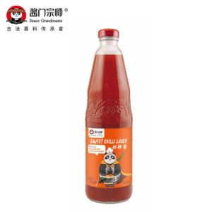 Popular Asian Flavor Chili Sauce Hot Sauce Manufacturer Sauce Grandmaster Glass Bottle Mason Jar 750 Ml Sweet Chili Sauce for Chain Supermarkets, Food Industry