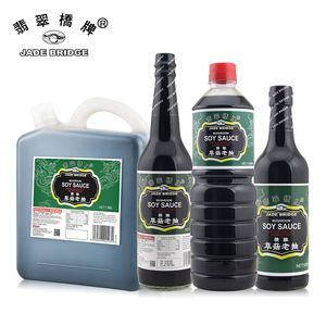 Mushroom Flavoured Seasoning Superior Dark Soy Sauce 625ml Jade Bridge Naturally Brewed Halal/Brc/HACCP/ISO Certified Mushroom Soy Sauce