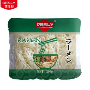 Japanese Food Customized Professional Manufacture Low Calories 200g Instant Dried Udon Ramen Noodles