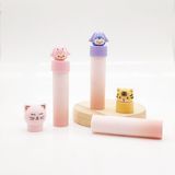 4ml Round Lip Gloss Tube Matte Lipglss Tube with Wand