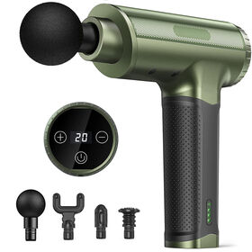 2022 heat full body deep tissue massage pistol mini massage gun message gun dropshipping percussion 30 speed muscle massage gun
