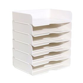 Office desktop storage artifact file magazine data sorting Storage Organizer Tray