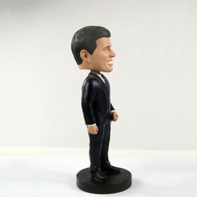 2022 home decorations Custom resin bobble head wholesale polyresin figurine bobblehead figure statue art doll toys sculpture