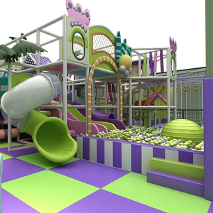 Pokiddo Premier Custom Design Commercial Indoor Trampoline Park Made of Durable Plastic for Kids