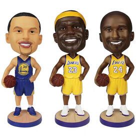Custom Basketball NBA Star Doll Action Figures Shaking Head Plastic Toy Basketball Boy Action Figure
