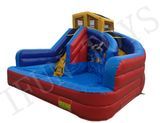 Inflatable Backyard Water Slide Park for Kids
