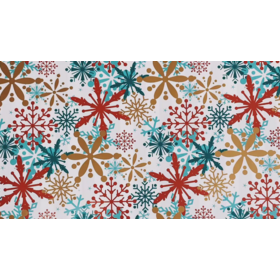 wholesale custom gift wrapping paper  manufacturer christmas gift wrapping paper printing Silver foil packaging snow paper