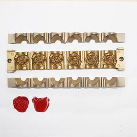 Custom manual candy metal mould, non deformation molds