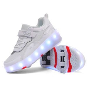 Hot Selling Adults Roller LED Light up Dance Shoes for Wholesales