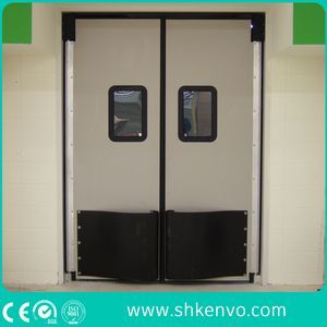 Metal or ABS Plastic Crash Bumper Double Swinging Impact Traffic Door