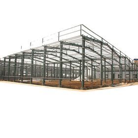 Prefab Steel Structure Building Prefabricated Warehouse/Workshop/Aircraft Hangar/Office Construction Material