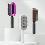 Self Cleaning Hair Brush Detangling Anti Static Hairbrush New 3D Air Cushion Massager Brush Paddle Hair Brush for Thick/Curly/Long/Short Hair