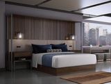2021 New Arrivals Orange Saddle Leather Dining Room Furniture Modern Headboard