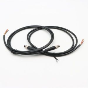Custom Waterproof Industrial IP67 IP68 3pin 4 Pin 8pin Male Female M12 M8 Sensor Circular Wire Harness Cable