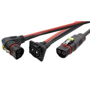 Custom Electronic E-Motorcycle E-Bike Battery Connector Wire Harness Cable Assembly