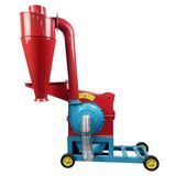 Automatic Bag Filling Animal Feed Hammer Mill Maize Milling Machine Corn Grain Crusher Grinder with Chaff Cutter Machine 600 Kg/H