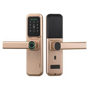 Fingerprint Electric Handle Lock Smart Home Door Lock