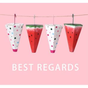 Custom Flat Pack Creative Shape Candy Packing Paper Gift Boxes