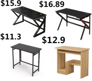 Office Desk Computer Study Home Clerk Gaming Wooden Rectangle Table