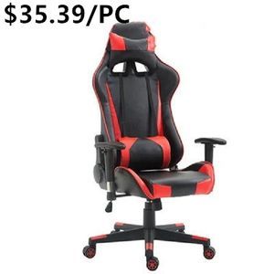 New Style Popular Adjustable Fashionable Swivel Armrest Leather Gaming Chair