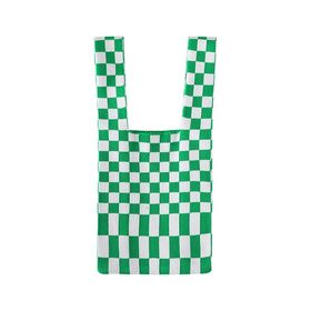 Knitwear manufacturer custom fashion chessboard pattern lattice crochet hand bag contrast color knitted women bag