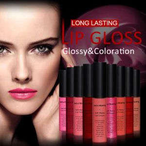 Custom Liquid Lip Gloss Private Brand Logo Cosmetic Lipgloss Hydrating Waterproof Matte Lip Gloss Maquillaje
