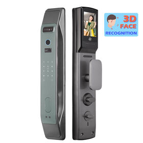 Smart Lock 3D Face Recognition Face ID Work With WIFI APP Remote Unlock Capture Photo Door Lock With Video CameraPopular