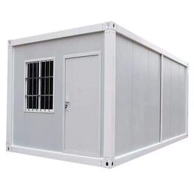 Low Price Prefabricated 10FT Tiny Modular House Flat Pack Prefab Small Storage Container House