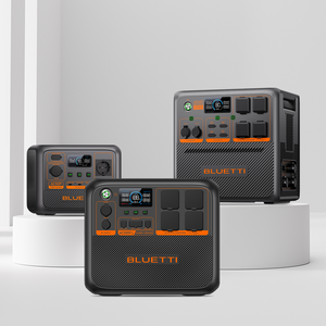 BLUETTI Mini Solar Power Bank 1KW 2 kw 3kw Solar Off Grid Energy System  Portable Solar Generator with Kit Panel