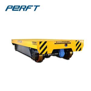 Heavy Steel Maker Manufacturing Using Rail Flat Truck for Transportation