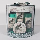 PVC Window Paper Box Bar Gift Sets Include Bath Gel and Bubble Bath