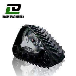 Customized Triangle Rubber Track Undercarriage for Crawler Farming Tractor Parts