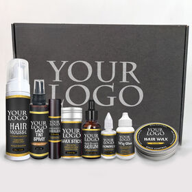 Custom Logo Private Label Hair Wax Stick Edge Control,Hair Brush Lace Glue Edge Control Set,Hair Gel