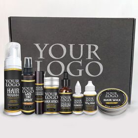 Custom Logo Private Label Hair Wax Stick Edge Control,Hair Brush Lace Glue Edge Control Set,Hair Gel