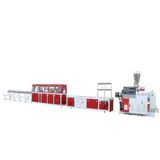 Jwell Economical Price Conical Twin Screw PVC Plastic Steel Window Profile Extruder Machine