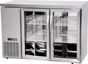 Kitchen Bar Fridge (Undercounter Glass Door Version)