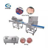 Automatic Fresh Meat Slicing Machine Chicken Chest Cutting Machines Meat Slicer Machine