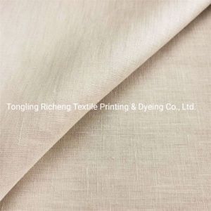 Linen Cotton Blended Ventilate Fabric Viscose Linen Dress Muslin Linen Clothing