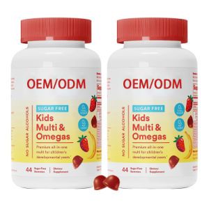 Organic Multivitamins Gummies for Kids Probiotic Gummies Vitamin with Zinc Omega 3 Vegan Daily Supplement