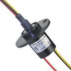 Wind Turbine Slip Ring 3 Wires 10A with Flange of Od 22mm