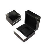 Custom High Gloss Luxury Marble Wooden Wrist Watch Packaging Box