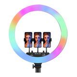18 Inch LED Ring Light with Tripod Stand RGB Lighting